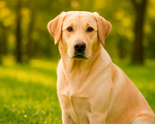 Палевый лабрадор